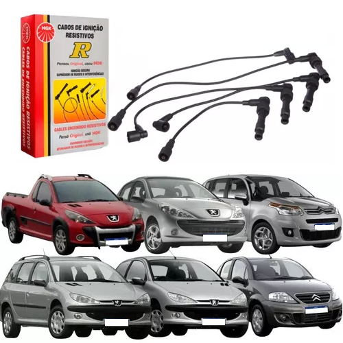 Cabo de Vela Citroen C3 1.4 8V 2003 em Diante NGK