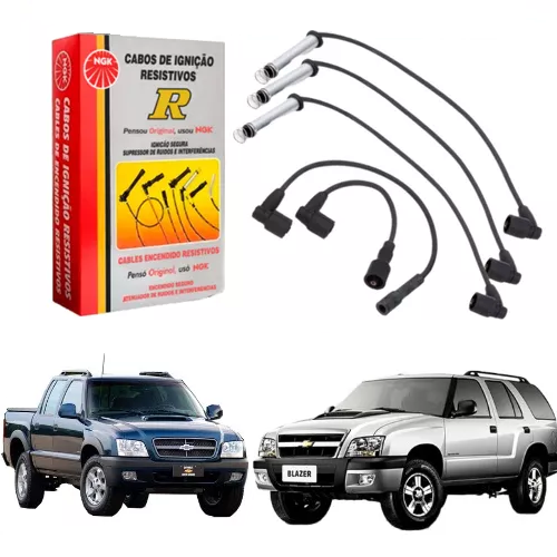 Cabo de Vela S10/Blazer 2.4 2001 a 2006 MPFI NGK