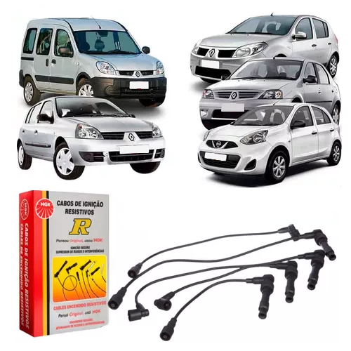Cabo de Vela Clio/Logan/Sandero 1.0 16V 2007 em Diante NGK
