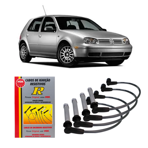 Cabo de Vela Golf 2.0 8V 1999 em Diante / Bora / Newbeetle NGK