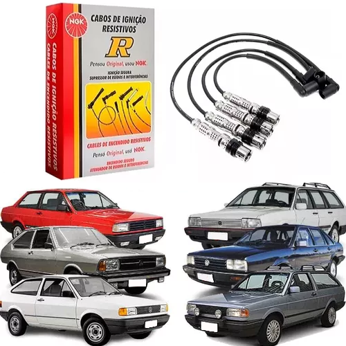 Cabo de Vela Gol 1.6 1982 a 1986 / Voyage 1.6/1.8 1982 a 1986 NGK
