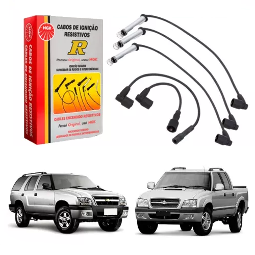 Cabo de Vela S10/Blazer 4.3 V6 6CC 1996 em Diante NGK
