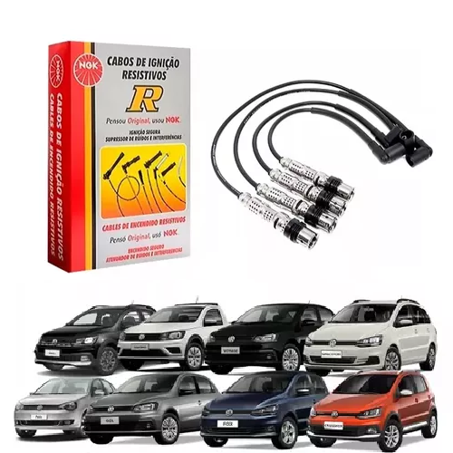 Cabo de Vela Gol 1.0 8V 2001 a 2008 / Fox 2003 em Diante NGK