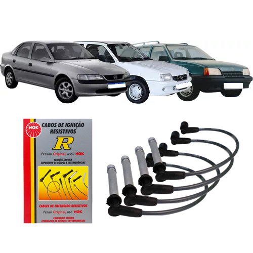Cabo de Vela Vectra 2.0 8V 1996 a 1998 / Kadett 2.0 MPFI 1997 a 1998 NGK