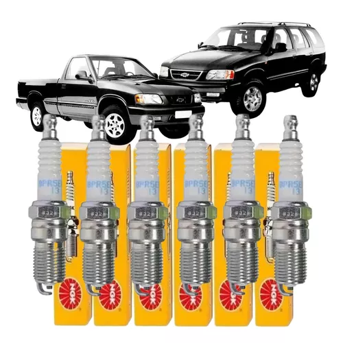 Jogo 6 Vela Original S10/Blazer 4.3 V6 1996 a 1999 NGK