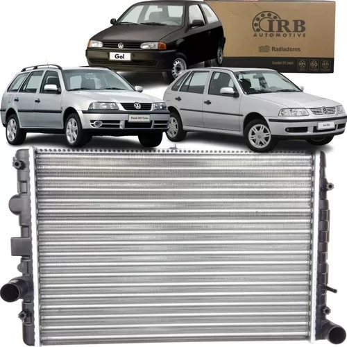 Radiador Gol/Parati 1.0 8/16V 1997 a 2008 sem Ar Condicionado IRB