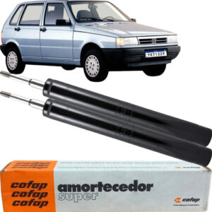 Par Amortecedor Traseiro Uno 1993 a 1998 Cartucho Cofap