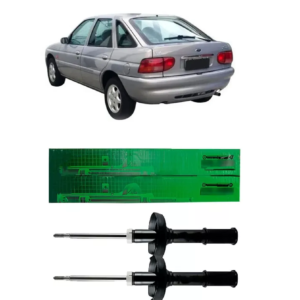 Par Amortecedor Traseiro Escort Zetec 1.8 16V 1996 a 1998 Ecolauber