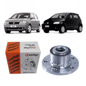 Cubo de Roda Dianteira Fox 2003 em Diante com ABS 5 Furos Cofap