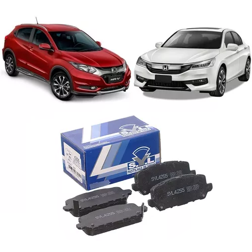 Jogo Pastilha de Freio Dianteira Honda HRV 1.8 2015 em Diante / Accord 2013 em Diante SYL