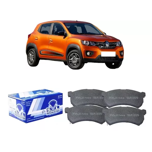 Jogo Pastilha de Freio Dianteira Kwid 1.0 12v 2017 em Diante SYL