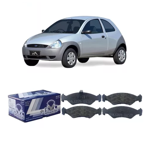 Jogo Pastilha de Freio Dianteira Ford Ka 1997 a 2009 SYL