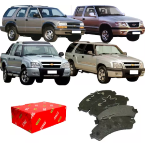 Jogo Pastilha de Freio Dianteira S10/Blazer 4x4 1997 a 2011 TRW