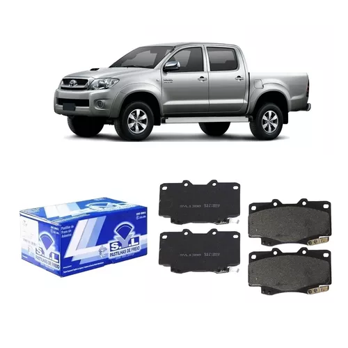 Jogo Pastilha de Freio Dianteira Hilux 4x2/4x4 2005 a 2010 SYL