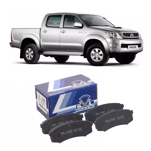 Jogo Pastilha de Freio Dianteira Hilux 2009 em Diante / Pajero Full 2008 em Diante SYL