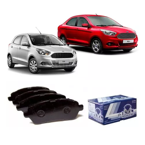 Jogo Pastilha de Freio Dianteira Ford Ka 1.0/1.5 2014 em Diante SYL