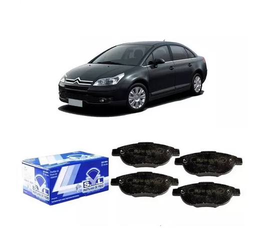 Jogo Pastilha de Freio Dianteiro C4 Pallas 2008 em Diante / Peugeot 307 SYL