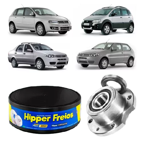 Cubo de Roda Traseiro Palio 2003 em Diante / Stilo 2002 em Diante Hipper
