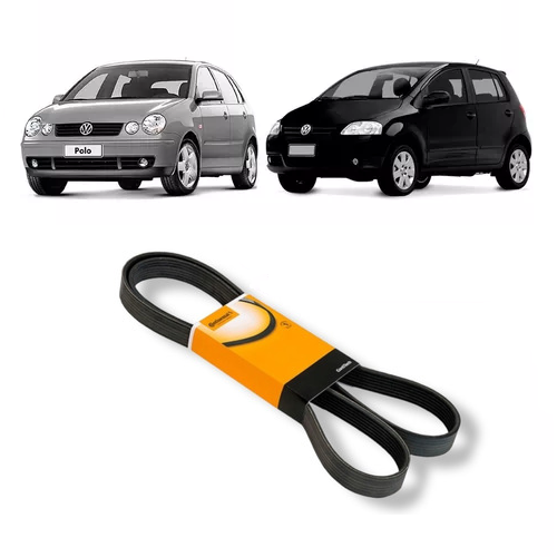 Correia Alternador Fox 2003 em Diante / Polo 2002 em Diante sem Direção Hidraulica/ACD Contitech