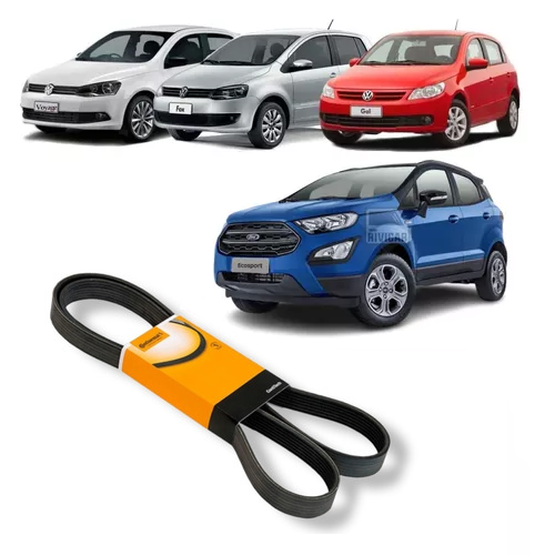 Correia Alternador Gol/Fox/Voyage 2008 em Diante / Ecosport 1.5 2018 em Diante Contitech