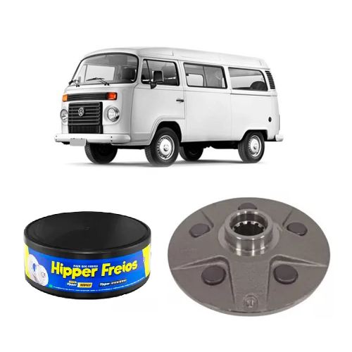 Cubo de Roda Traseiro Kombi 1982 em Diante Hipper