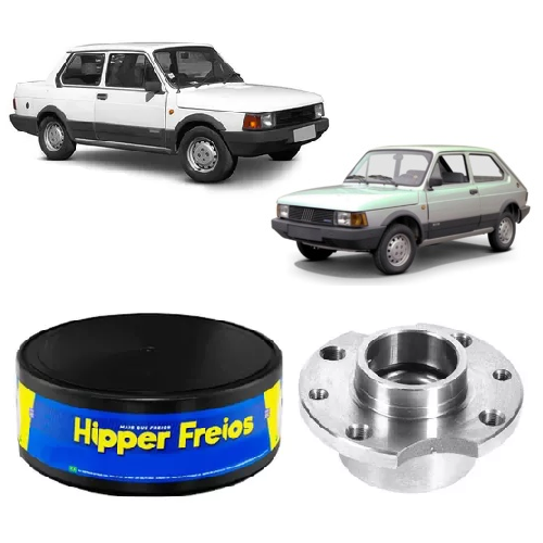 Cubo de Roda Traseiro Fiat 147 1976 em Diante / Spazio 1982 em Diante Hipper