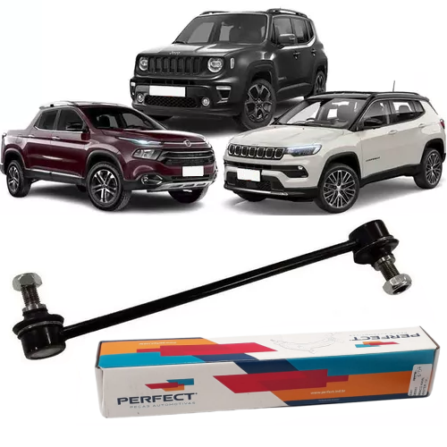 Bieleta Dianteira Jeep Renegade 1.8/2.0 2015 em Diante / Fiat Toro 2016 em Diante Perfect