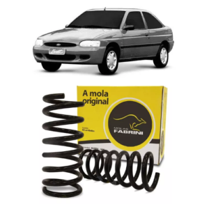 Par Mola Suspensão Dianteira Escort 1.8 16V 1997 em Diante sem Ar Fabrini