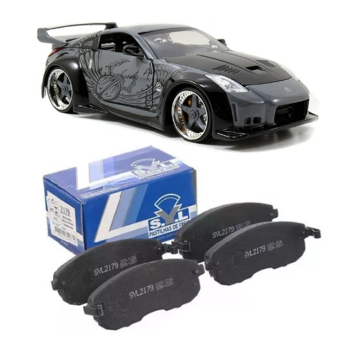 Jogo Pastilha de Freio Dianteira Nissan 350z 3.5 2002 em Diante SYL
