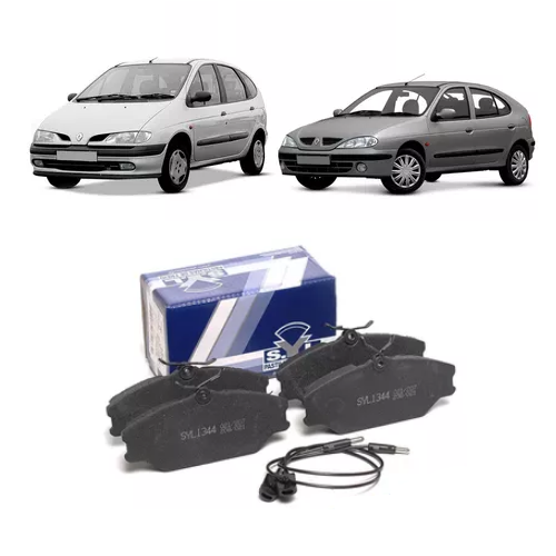 Jogo Pastilha de Freio Dianteira Megane Scenic 1998 em Diante / Scenic 2004 em Diante SYL