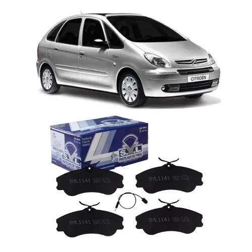 Jogo Pastilha de Freio Dianteira Xsara Picasso 2.0 2000 em Diante SYL