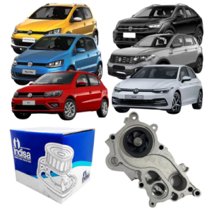 Bomba D'água Golf 1.4 16V 2013 em Diante / Gol/UP 1.0 12V 2014 em Diante Indisa
