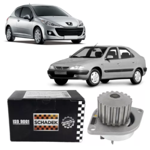 Bomba D'água Xsara 1.6 16V 2000 em Diante / Peugeot 207 1.6 16V 2008 em Diante Schadek