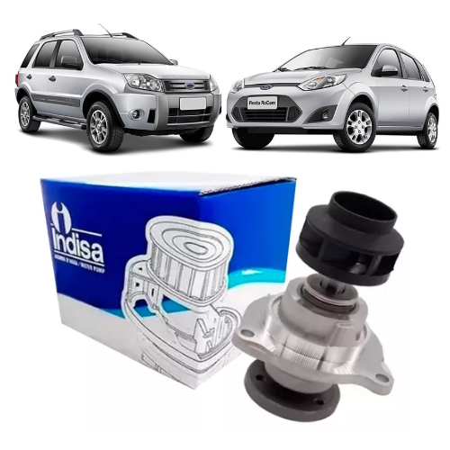 Bomba D'água Ecosport 1.6 8V 2003 em Diante / Fiesta 1.0/1.6 1999 em Diante Indisa