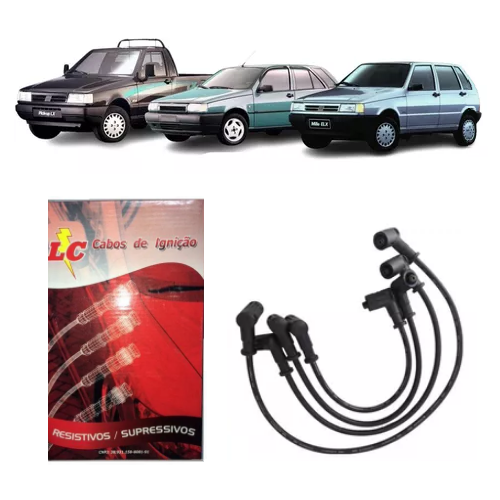Cabo de Vela Uno 1.6 8V 1994 em Diante / Fiorino 1.6 8V 1994 em Diante LC Cabos