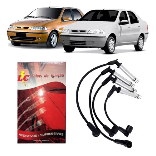 Cabo de Vela Palio 1.0/1.3 16V 2002 em Diante / Siena 1.3 2000 a 2003 LC Cabos