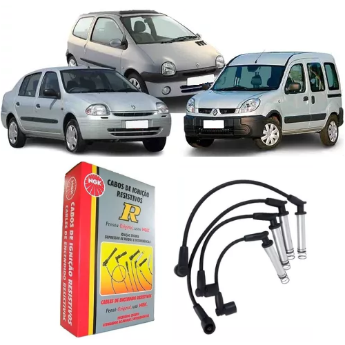 Cabo de Vela Clio/Kangoo 1.0 1999 em Diante / Twingo 1.0 1998 em Diante NGK