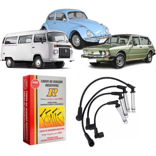 Cabo de Vela Fusca/Kombi 1975 em Diante / Brasilia 1973 em Diante NGK