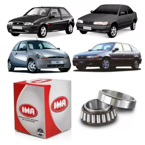 Rolamento Roda Traseira Ford Ka 1997 em Diante / Pointer 1.8 1993 em Diante IMA